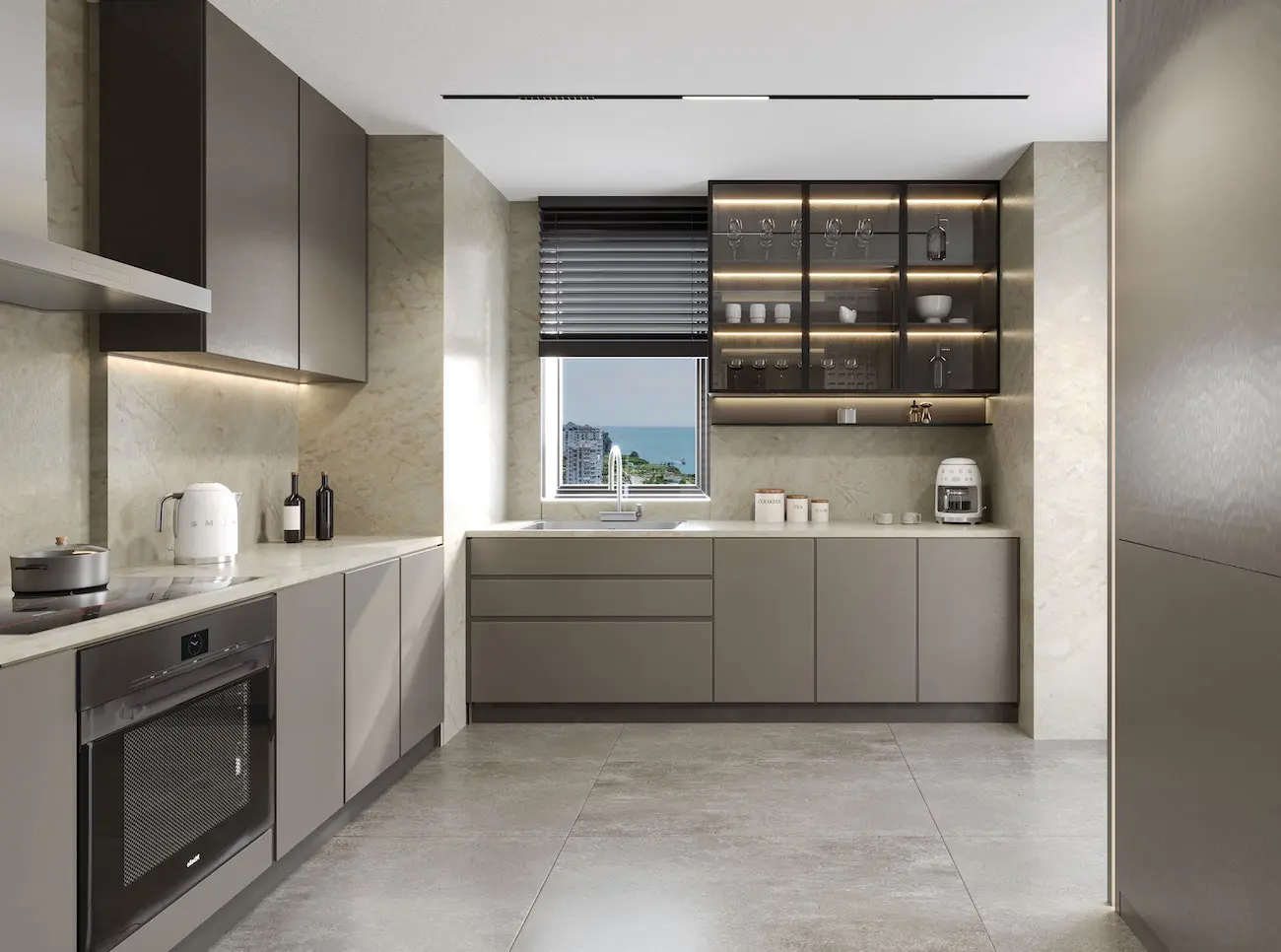 Fitted kitchen